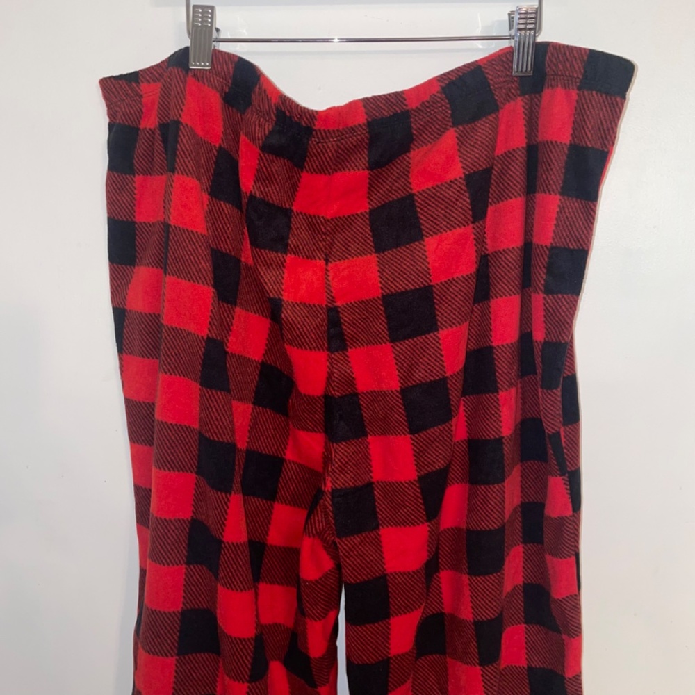 NWOT Women's Buffalo Plaid Fleece Matching Family Pajama Pants Size XXL - Picture 8 of 10